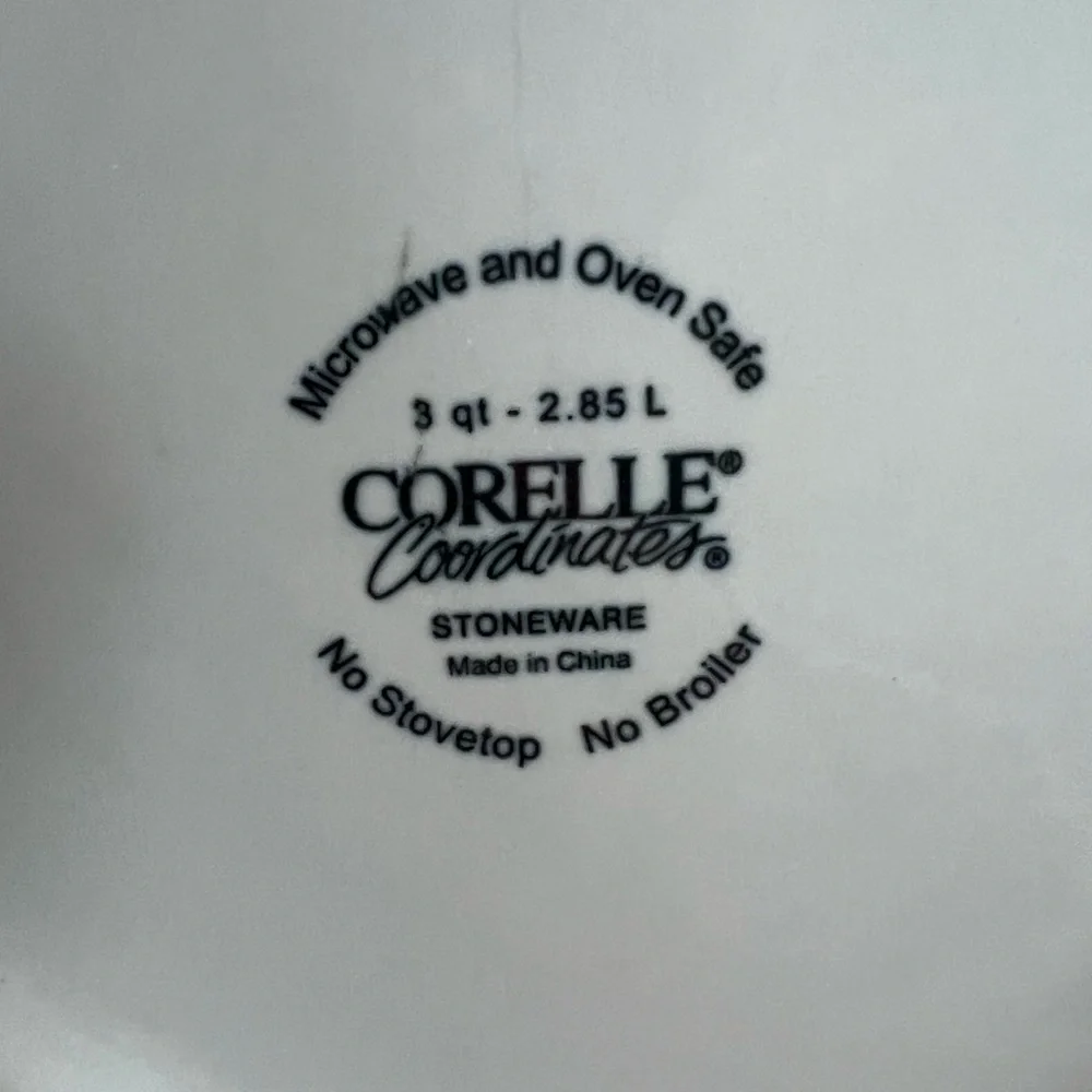 Vintage Chutney Corelle Set of 3 nesting mixing bowls